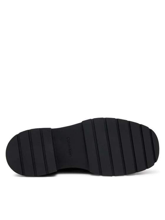 Calvin Klein Jeans Loafers Calvin Klein Jeans Chunky Cupsole Ru Patch Lth YW0YW01862 Negru