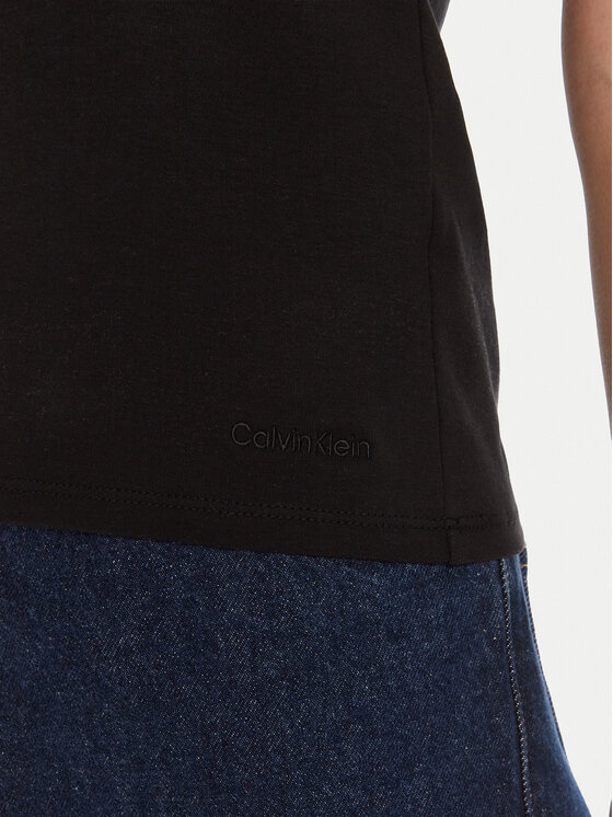 Calvin Klein Calvin Klein Majica LV044C216G Črna Regular Fit