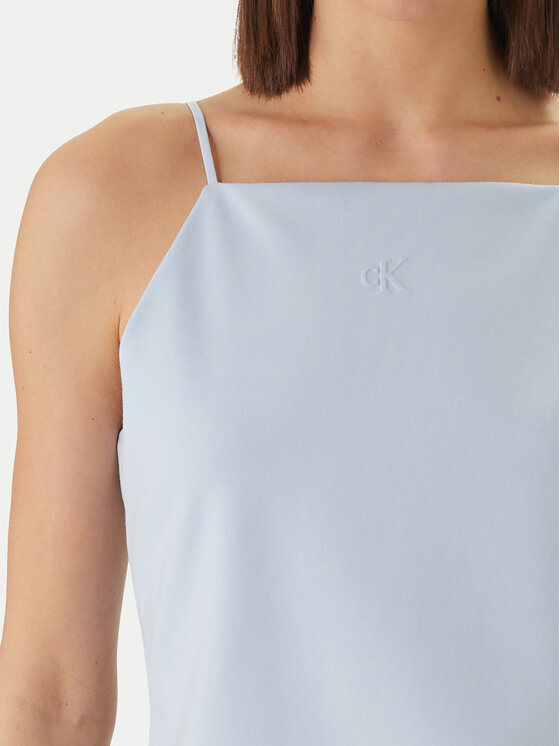 Calvin Klein Jeans Calvin Klein Jeans Top Ponte LV044F206G Azul Slim Fit