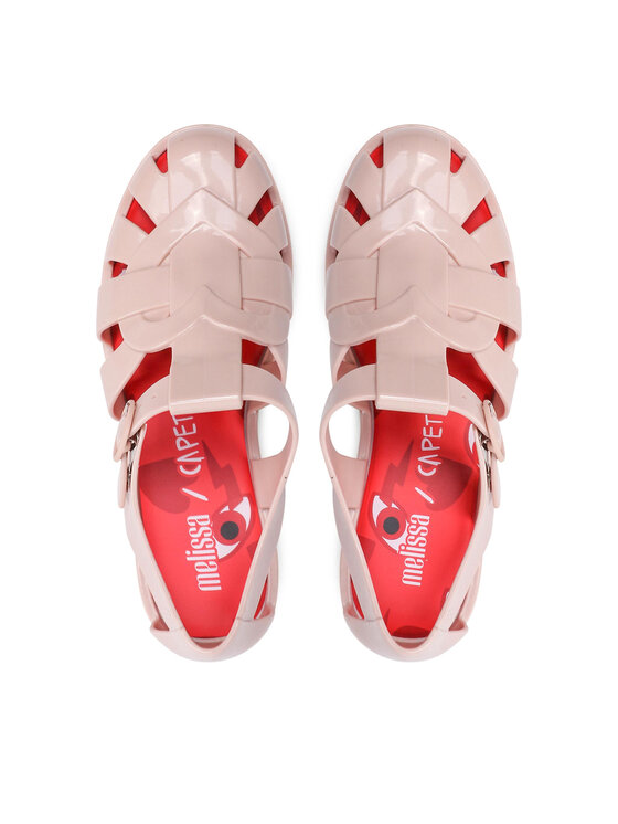 Melissa Sandály Melissa Heart Sandal + Capetos 33592 Růžová