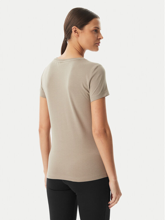 EA7 Emporio Armani EA7 Emporio Armani Camiseta 7W001045 AF10373 U6167 Marrón Regular Fit