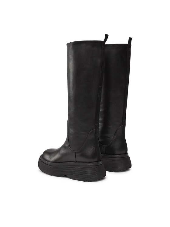 Weekend Max Mara Kozaki Weekend Max Mara Flou 2357960134 Czarny
