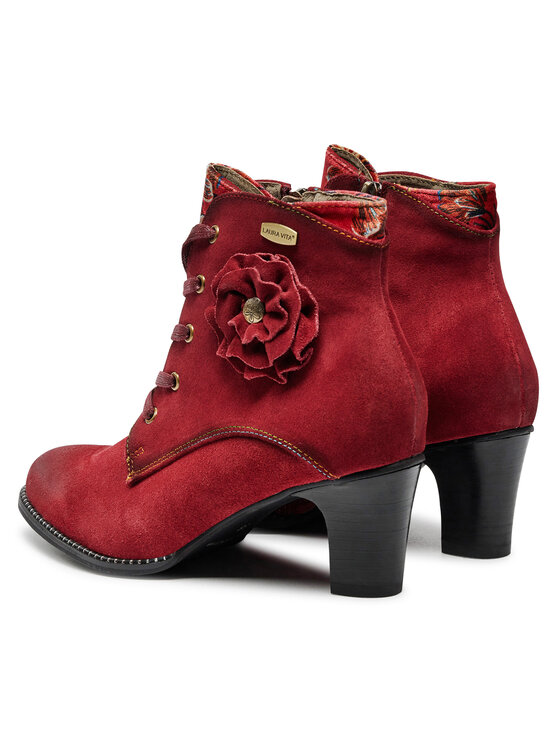 Laura Vita Šnurovacia obuv Laura Vita Elcodieo 01 Červená