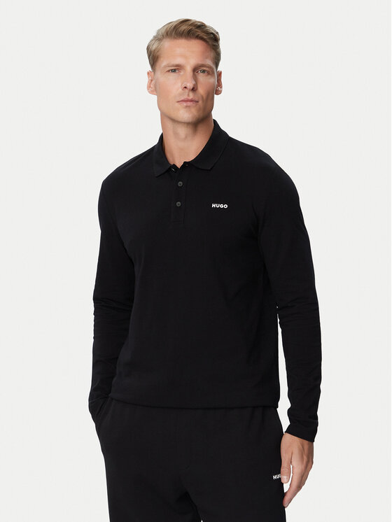 HUGO HUGO Polo Donoslong 50547358 Negro Regular Fit