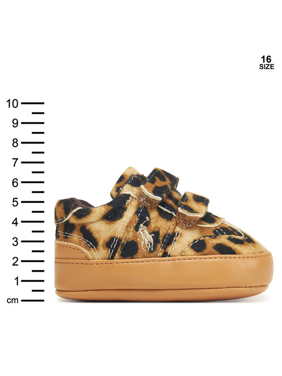 Polo Ralph Lauren Kūdikių bateliai Polo Ralph Lauren Heritage Court III T-Toe RL03388256 Ruda
