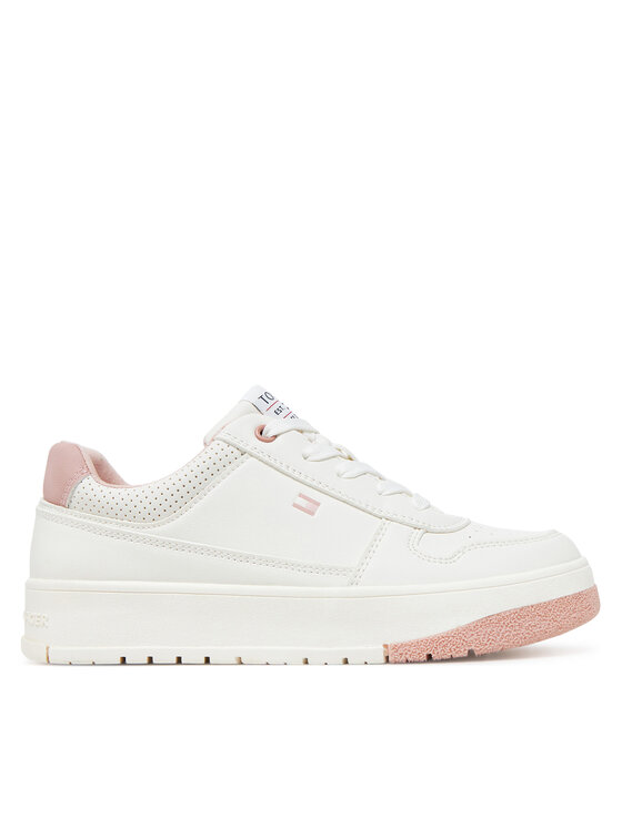 Tommy Hilfiger Superge Tommy Hilfiger Low Cut Lace-Up Sneaker T3A9-33740-1355 S Bela
