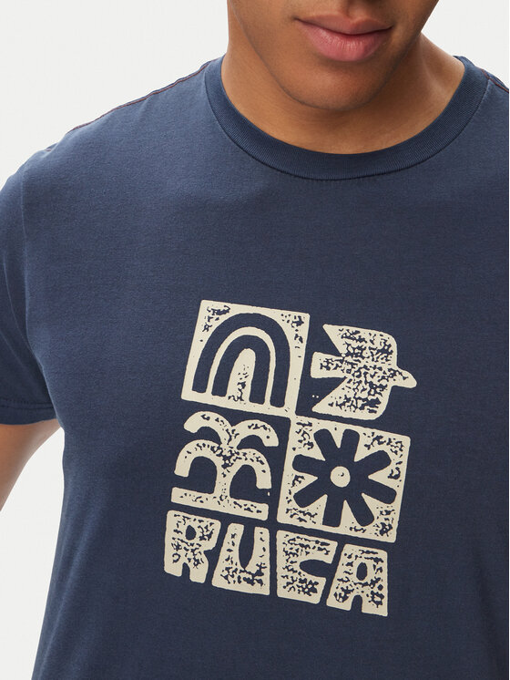 RVCA RVCA Camiseta Mosaic 23A351543 Verde Regular Fit
