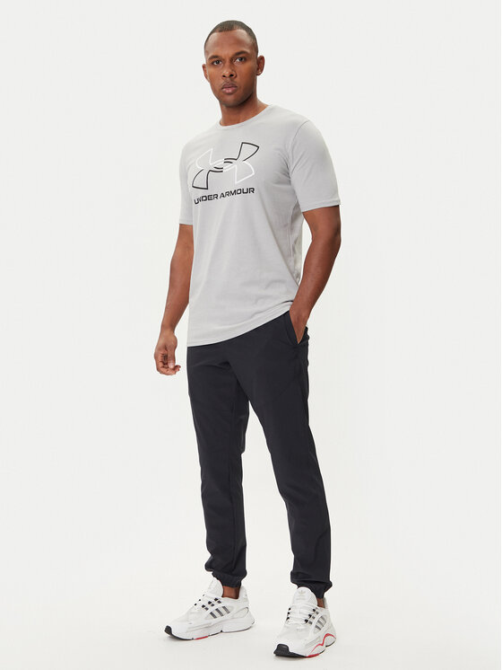 Under Armour Under Armour Póló Ua Gl Foundation Update Ss 1382915-011 Szürke Loose Fit