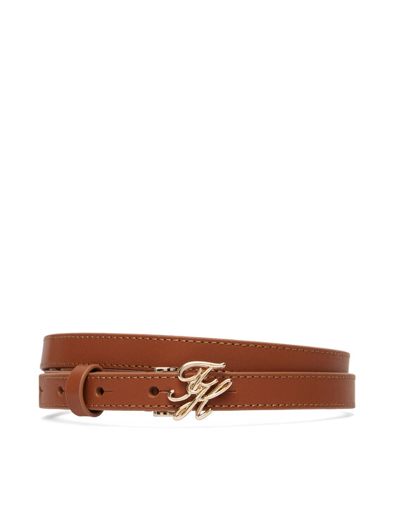 Tommy Hilfiger Колан Tommy Hilfiger Th Script 1.5 AW0AW18609 Кафяв