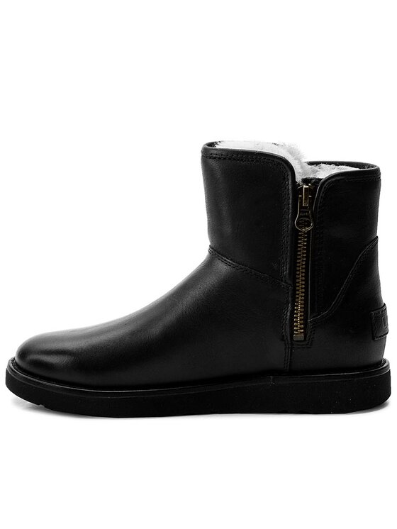 Ugg Stivali da neve Ugg W Abree Mini Leather 1017851 Nero