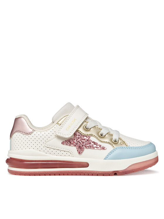 Geox Сникърси Geox J Sketlite Girl J65NWA 054AJ C1Z8W M Бял