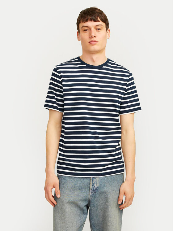 Jack & Jones Jack & Jones T-shirt Organic Basic 12156101 Blu scuro Slim Fit