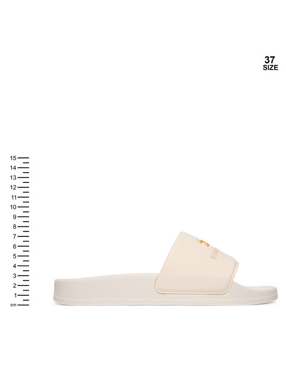 Elisabetta Franchi Шльопанці Elisabetta Franchi F4A0-E0607-1745698-S Écru