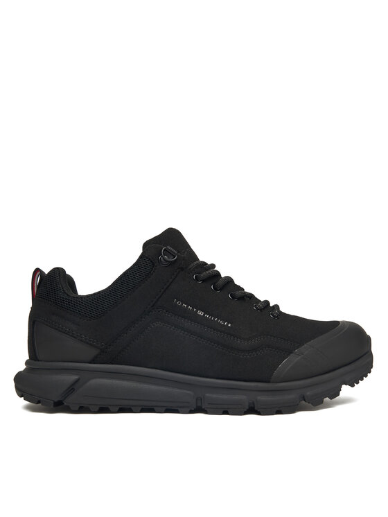 Tommy Hilfiger Sneakersy Tommy Hilfiger Outdoor Runner Low Wpm FM0FM05655 Černá