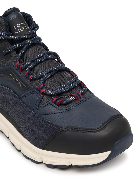 Tommy Hilfiger Αθλητικά Tommy Hilfiger Hilfiger Wp Mix Chukka Runner FM0FM06022 Σκούρο μπλε