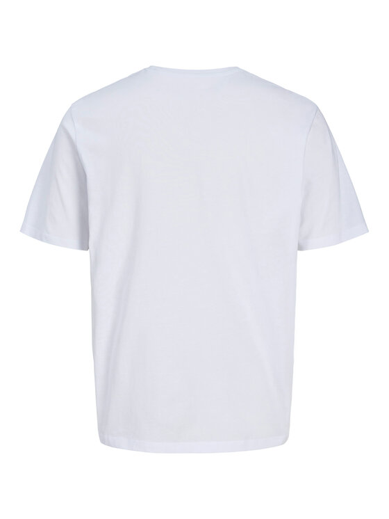 Jack & Jones Jack & Jones Camiseta Gradient Print 12288094 Blanco Regular Fit