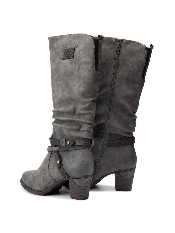 Rieker Kozačky Rieker 96054-45 Šedá