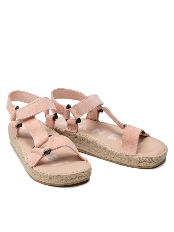 Manebi Espadryle Manebi Hiking Sandals W 1.4 JH Różowy