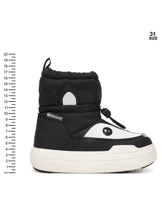 Moon Boot Снігоходи Moon Boot Mb Jr Park Tube Mid Animal Wp 80D3440100 S Чорний