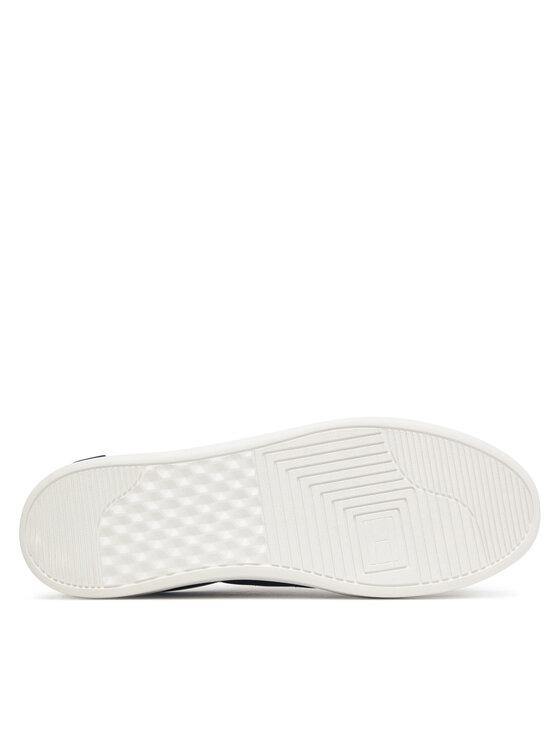 Tommy Jeans Sneakersy Tommy Jeans Lightweight Flag Leather Court EM0EM01758 Černá