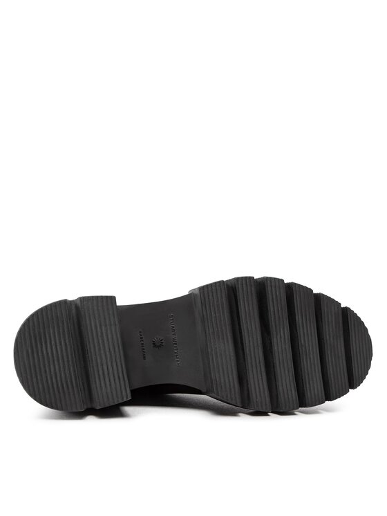 Stuart Weitzman Īsie zābaki Stuart Weitzman Soho Bootie SC723 Melns