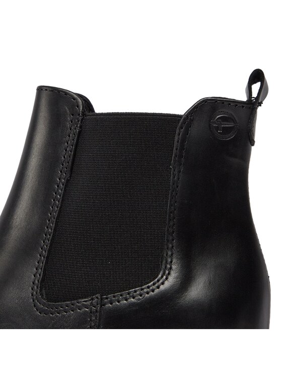 Tamaris Členková obuv s elastickým prvkom Tamaris 1-25026-41 Čierna