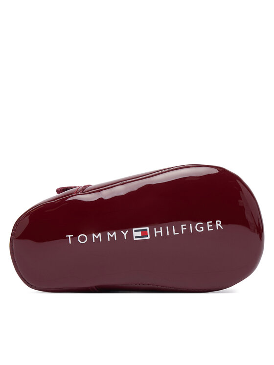 Tommy Hilfiger Kūdikių bateliai Tommy Hilfiger T0A3-35054-1847356 Vyšninė