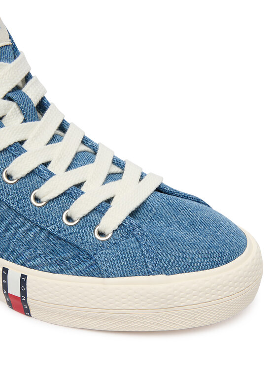 Tommy Jeans Sneakers Tommy Jeans Archive Y2K Denim Mid Cut EN0EN03075 Blu