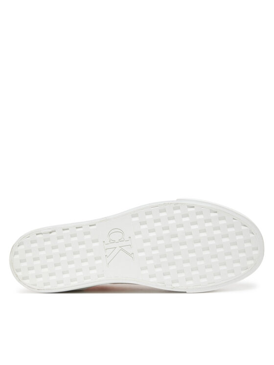 Calvin Klein Jeans Laisvalaikio batai Calvin Klein Jeans Vulc Flatform Low Cv Mg YW0YW01763 Oranžinė