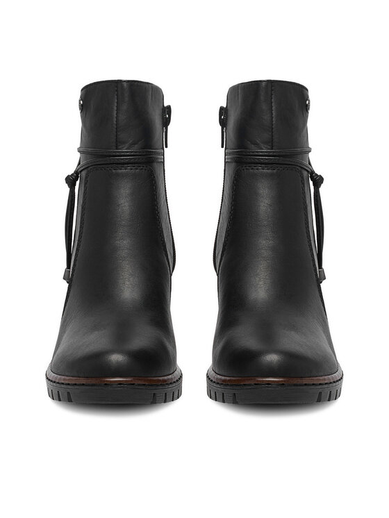 Rieker Škornji Rieker CEO-Y2567-00 Črna