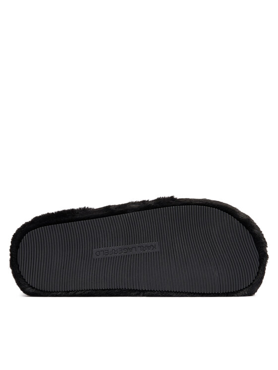 KARL LAGERFELD Kapcie KARL LAGERFELD Hypns KL80674 Czarny