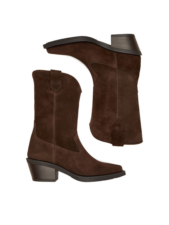 Badura Cizme și botine cowboy Badura EO-CAMILA-5031 Maro