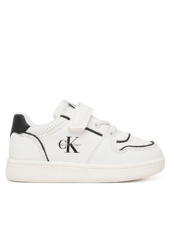 Calvin Klein Sneakersy Calvin Klein Low Cut Lace-Up/Velcro V1X9-83278-1355 M Biały