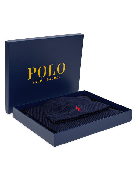 Polo Ralph Lauren Set šal i kapa Polo Ralph Lauren 7,10951E+11 Tamnoplava