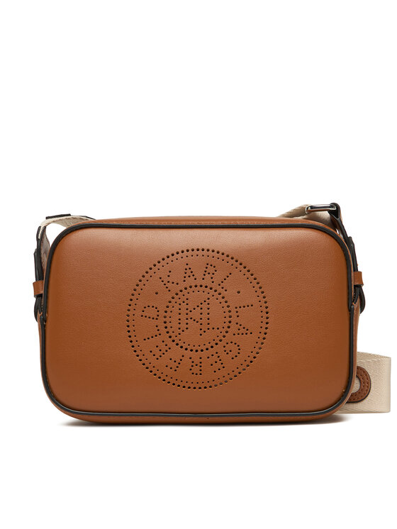 KARL LAGERFELD Дамска чанта KARL LAGERFELD A3W30310 Кафяв