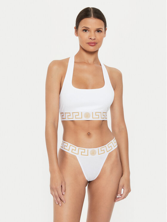Versace Versace Бюстгальтер-топ AUD01039 1A10011 Білий