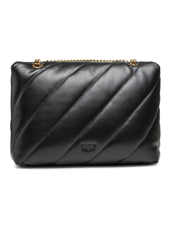 PINKO Táska Pinko Love Big Puff Maxi Quilt 2 Cl PE 21 PLTT 1P222V Y6Y3 Fekete