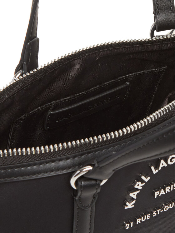 KARL LAGERFELD Дамска чанта KARL LAGERFELD A2W30082 Черен