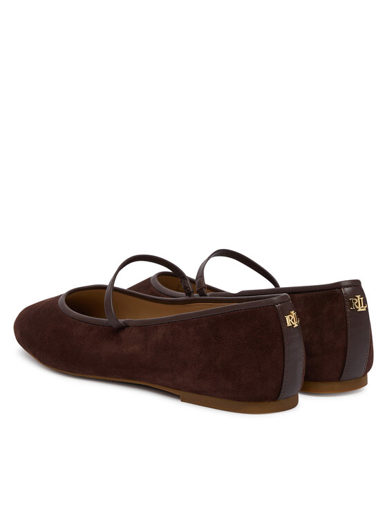 LAUREN RALPH LAUREN Balerina LAUREN RALPH LAUREN Jayna Mj Fl 802P18425004 Barna