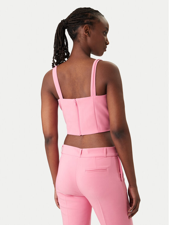 Rinascimento Rinascimento Top CFC0127891003 Rosa Slim Fit