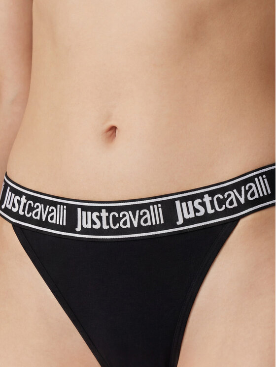 Just Cavalli Just Cavalli Conjunto de tangas 80PAJU01 CJUT2 Negro
