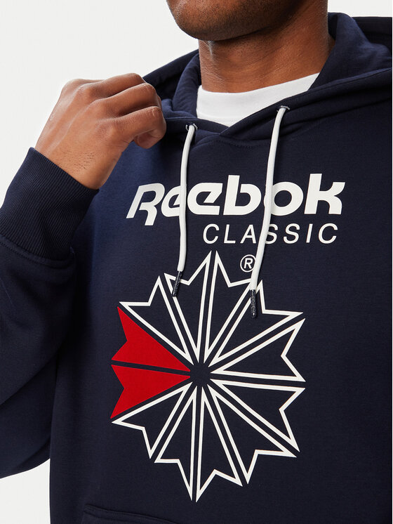 Reebok Reebok Felpa Hainrich RK25734CCM Blu scuro Regular Fit