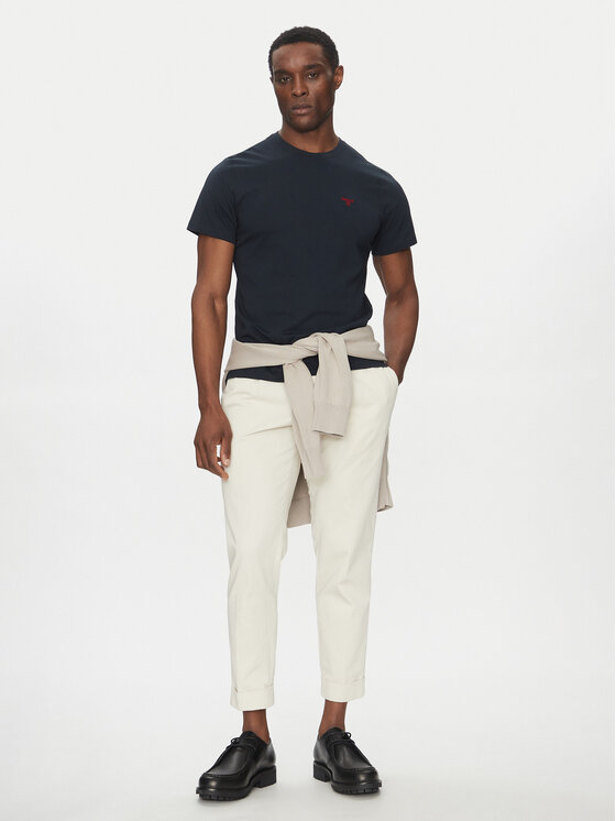 Barbour Barbour Футболка Essential Sports MTS0331NY91 Cиній Tailored Fit