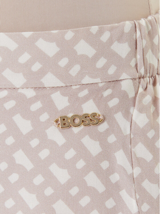 BOSS BOSS Shorts de pijama Sateen 50545612 Beis Regular Fit