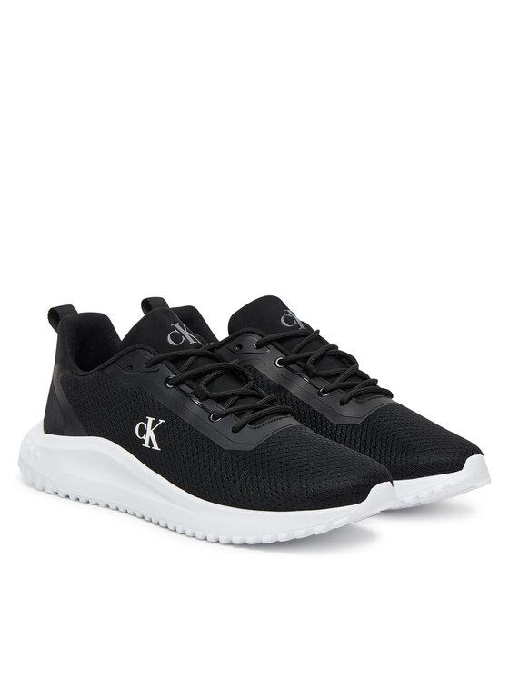 Calvin Klein Jeans Superge Calvin Klein Jeans Eva Runner Mix Mesh YM0YM01285 Črna