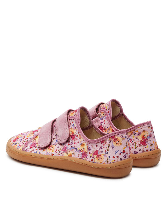 Froddo Kapcie Froddo Barefoot Canvas G1700390-3 D Różowy