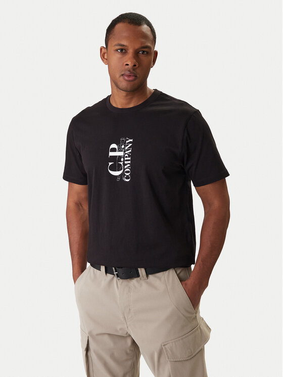 C.P. Company C.P. Company Camiseta 20CMTS084A005100W Negro Regular Fit