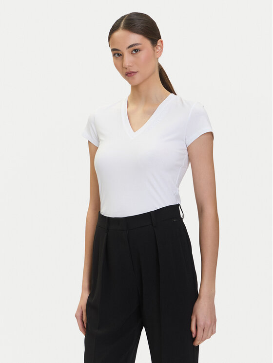 Armani Exchange Armani Exchange Camiseta XW001355 AF16294 U0002 Blanco Regular Fit