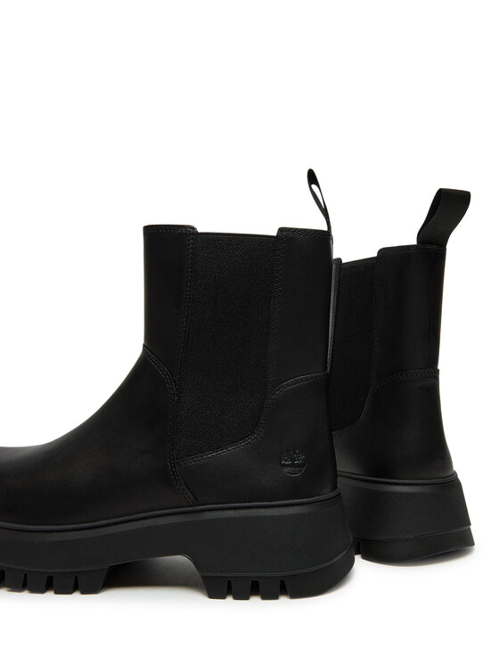 Timberland Kotníková obuv s elastickým prvkem Timberland Mid Pull On Boot TB0A6FCHW021 Černá