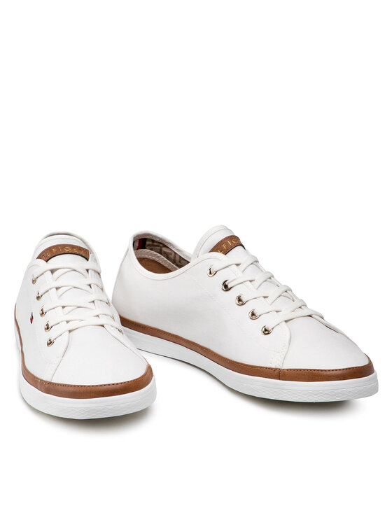 Tommy Hilfiger Zapatillas de tenis Tommy Hilfiger Iconic Kesha Sneaker FW0FW02823 Blanco